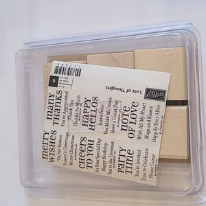 Stampin up - Lots of Thoughts